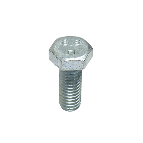 Hex Head Bolt - 6 X 1 X 16 mm (10 mm Hex) - Fully Threaded - 16698