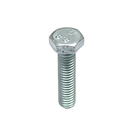 Hex Head Bolt - 6 X 1 X 25 mm (10 mm Hex) - Fully Threaded - 16700