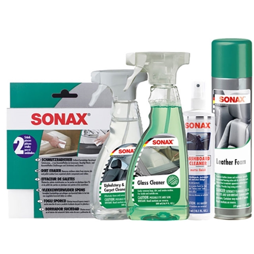 Detail Cleaning Kit - SONAX Premium Auto Interior Kit - 230203