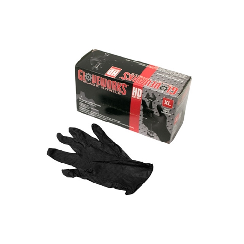 Black Nitrile Gloves - Extra Large - 559870068