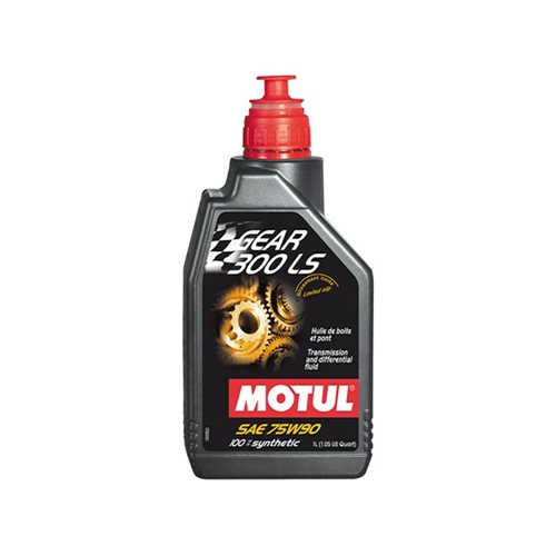 Gear Oil - MOTUL GEAR 300 LS - SAE 75W-90 Synthetic (1 Liter) - 105778