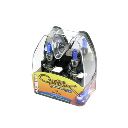 Bulb Set - H1 Halogen Optilux Xenon White XB (12V - 100W) - H71070227