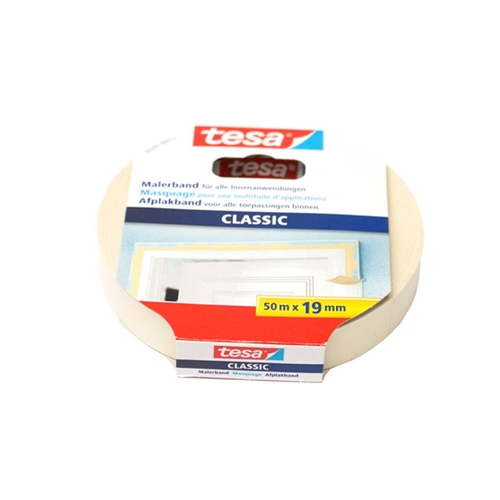 Masking Tape - Tesa Classic (50 m X 19 mm Roll) - 0528112