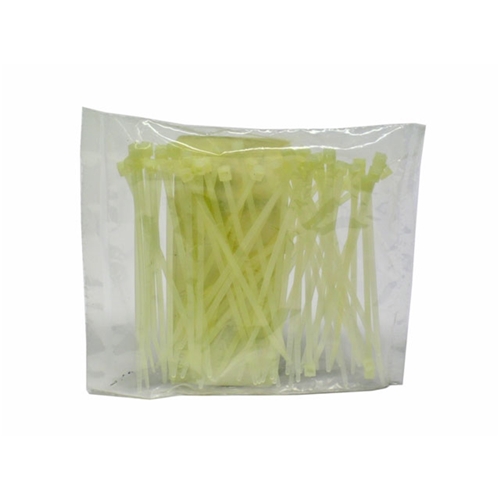 Nylon Cable Tie (50 Pack) - 3 X 3/32" Natural - 11953