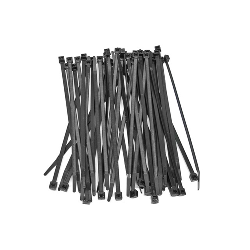 Nylon Cable Tie (50 Pack) - 7 X 3/16" Black - 15146