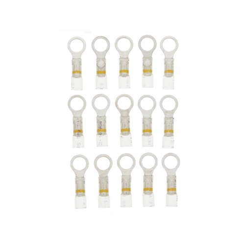Ring Terminal - 12-10 Gauge (Yellow) (15 Pack) - 22957
