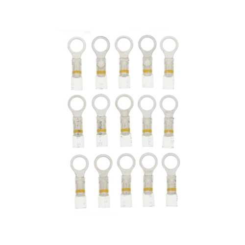 Ring Terminal - 12-10 Gauge (Yellow) (15 Pack) - 22957