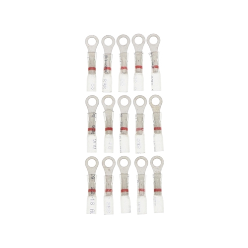 Ring Terminal - 22-18 Gauge (Red) (15 Pack) - 22964