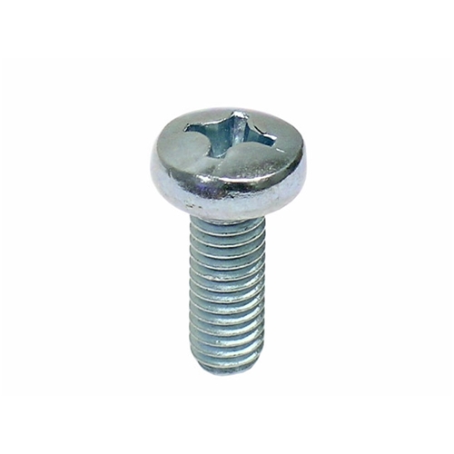 Machine Screw - Phillips Pan Head 6 X 1 X 16 mm - Zinc Plated - 15878