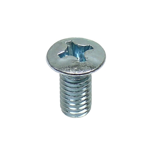 Machine Screw - Phillips Oval Head (Countersunk) 6 X 1 X 12 mm - Zinc Plated - 15893