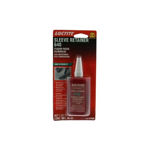 Sleeve Retainer Compound - Loctite 640 Green (36 ml. Bottle) - 37484