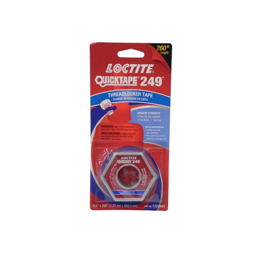 Threadlocker Tape - Loctite Quicktape 249 Blue (0.5" X 24") - 1372603
