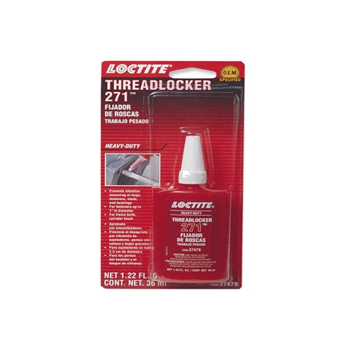 Threadlocker - Loctite 271 Red (36 ml. Bottle) - 37479