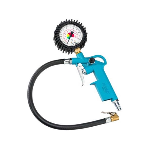 Tire Inflator with Pressure Gauge - Hazet - 90411