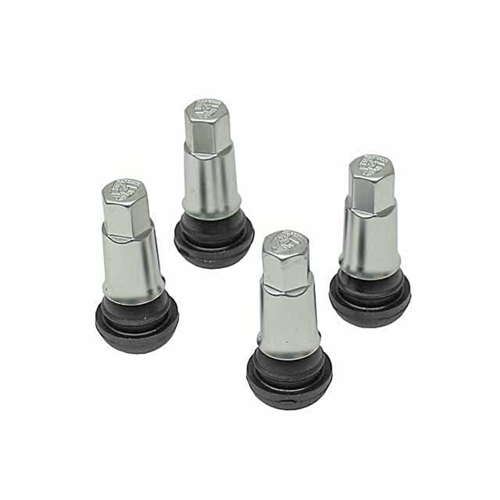 Wheel Valve Stem Set with Porsche Crest on Caps - 00004460100