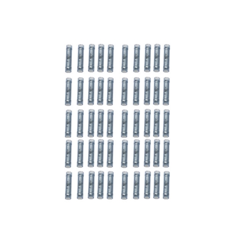 Wire Connector - Butt Connector, 16-14 Gauge (Blue) (50 Pack) - 5792