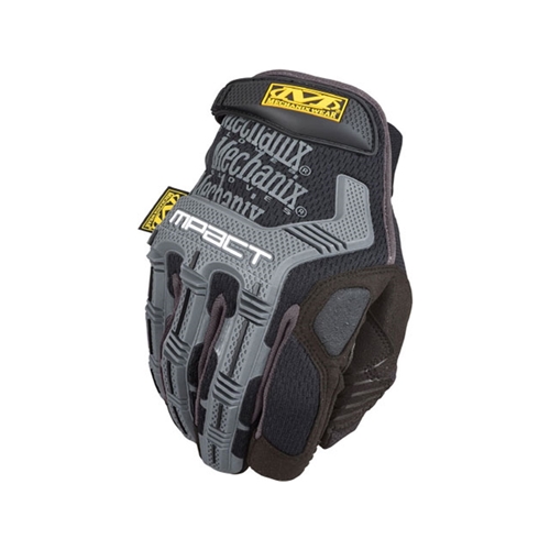 Work Gloves - Mechanix Wear M-Pact (Black/Gray) - MPT58
