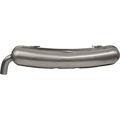 Muffler - Polished Stainless Steel (60 mm Tail Pipe) - 101010163