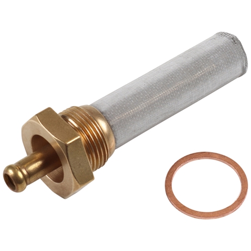Fuel Tank Fuel Line Fitting with Screen (22 mm thread & 8 mm fuel line nipple) - 90120102306