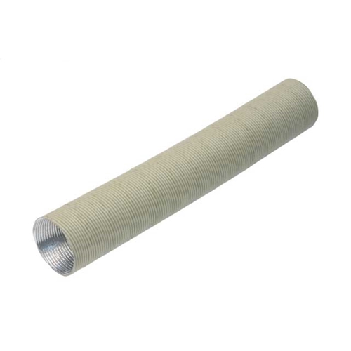Hot Air Hose - Engine to Heat Exchanger - 60 X 380 mm (aluminum/paper) - 90121119401