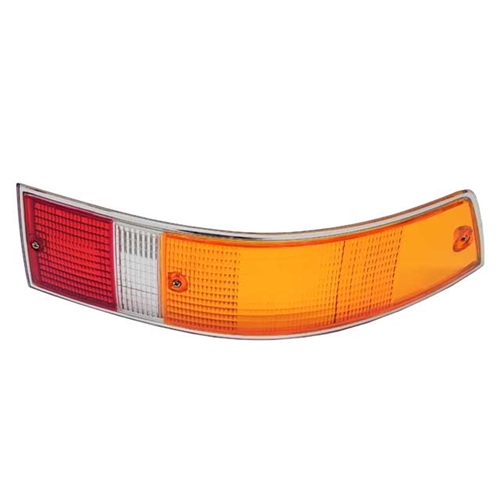 Taillight Lens (European Amber Version with Silver Trim) - 91163192403