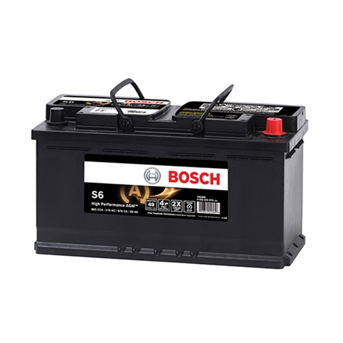 Battery - Bosch S6 AGM High Performance - S6588B