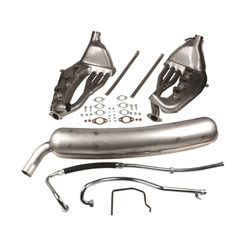 Exhaust Conversion Set - Stainless Steel - 92289SSI