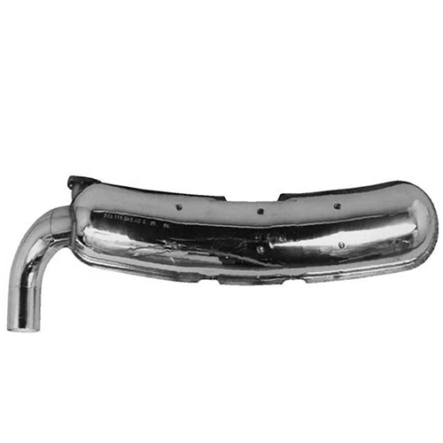 Muffler (Sport) Polished Stainless Steel (84 mm Tail Pipe) - 101010154