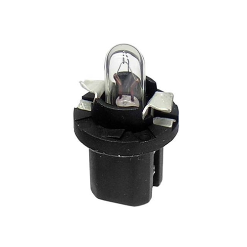 Bulb (12V - 1.2W) Clear with Black Socket Base - 2721MF