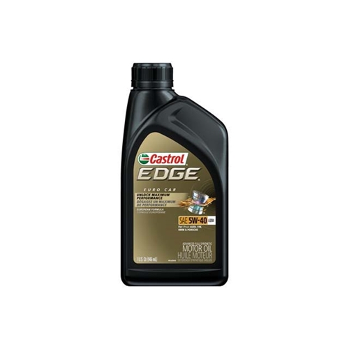 Engine Oil - Castrol Edge A3/B4 - 5W-40 Synthetic (1 Quart) - 15D932