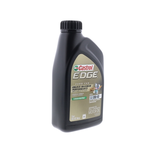 Engine Oil - Castrol Edge PA - 0W-40 Synthetic (1 Quart) - 15EFDF