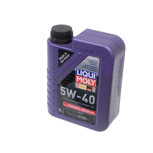 Engine Oil - Liqui Moly Synthoil Premium - 5W-40 Synthetic (1 Liter) - 2040