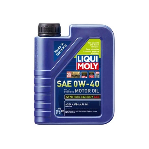 Engine Oil - Liqui Moly Synthoil Energy A40 - 0W-40 Synthetic (1 Liter) - 2049