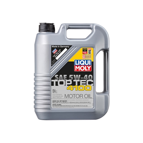 Engine Oil - Liqui Moly Top Tec 4100 - 5W-40 Synthetic (5 Liter) - 2330