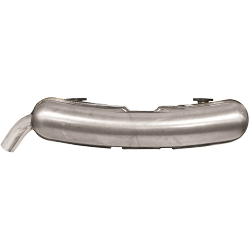 Muffler (Sport) Polished Stainless Steel (2 In / 1 Out with 84 mm Tail Pipe) - 101010166
