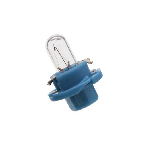 Bulb (12V - 1.2W) Clear with Blue Socket Base - 1643