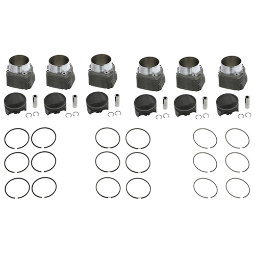 Piston and Cylinder Set (3.6 to 3.8 Liter, 102 mm Bore/109 mm Sleeve, 12.6:1 Compression) - PS102018