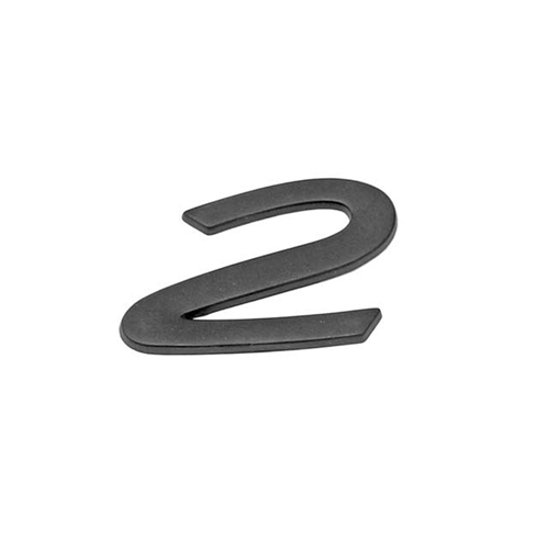 Emblem "2" (Black) for Decklid - 9645592410170C