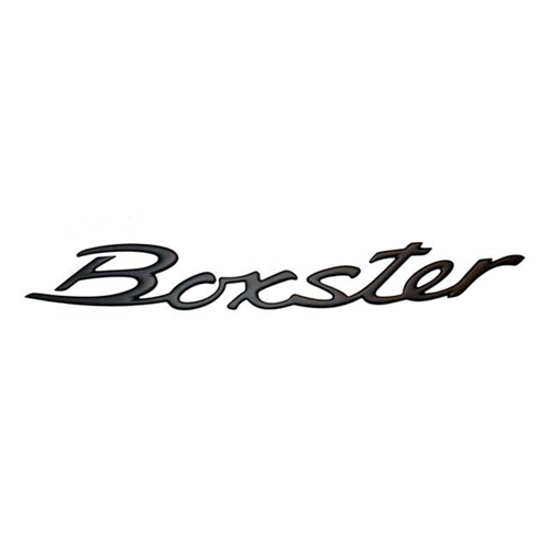 Emblem "Boxster" (Black) for Trunk Lid - 9865592370070C