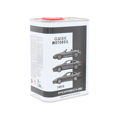 Engine Oil - Porsche Classic - 5W-50 Synthetic (1 Liter) - PCG04321050