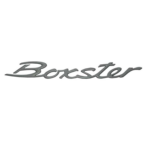 Emblem "Boxster" (Titanium) for Trunk Lid - 986559237019A4