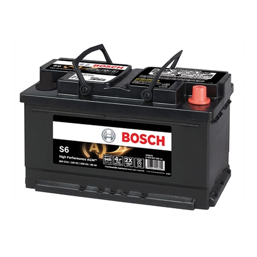 Battery - Bosch S6 AGM High Performance - S6587B