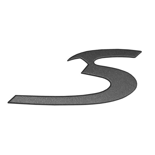 Emblem "S" (Grey) for Decklid - 99655924300D04
