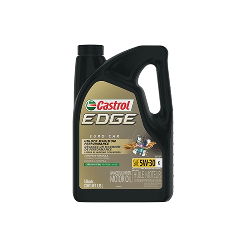 Engine Oil - Castrol Edge K - 5W-30 Synthetic (5 Quart) - 15E891