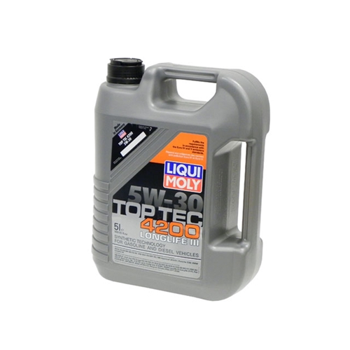 Engine Oil - Liqui Moly Top Tec 4200 New Generation - 5W-30 Synthetic (5 Liter) - 2011