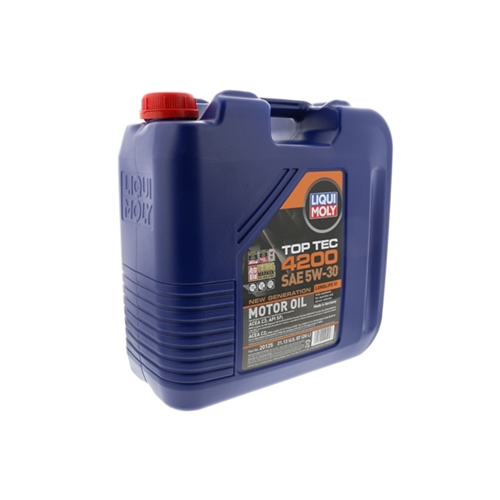 Engine Oil - Liqui Moly Top Tec 4200 New Generation - 5W-30 Synthetic (20 Liter) - 20125