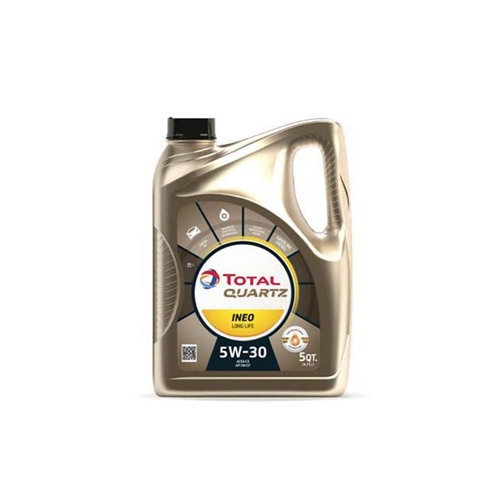 Engine Oil - Total Quartz INEO Long Life - 5W-30 Synthetic (5 Quart) - 220059