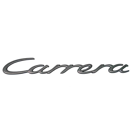 Emblem "Carrera" (Titanium) for Decklid - 99755923700