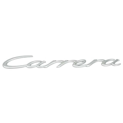 Emblem "Carrera" (Matte Chrome) for Decklid - 99755923701