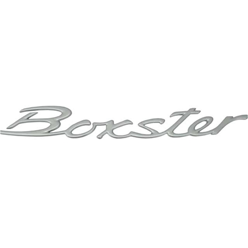 Emblem "Boxster" (Titanium) for Trunk Lid - 98755923701